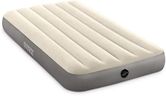 INTEX 64101E Dura-Beam Standard Single-High Air Mattress: Fiber-Tech – Twin Size – 10in Bed Height – 300lb Weight Capacity – Pump Sold Separately