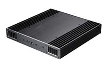 Akasa Plato X8ï½œIntel 8th Gen NUC (Bean Canyon)ï½œ38.5mm highï½œPC Fanless Caseï½œAluminiumï½œVESAï½œIRï½œmicrophoneï½œHeatsinkï½œCPU coolingï½œUCFFï½œ2.5" SSD HDDï½œA-NUC43-M1B