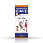 Kidicare Plus Multivitamin Syrup For Children Upto 12 Years With Vitamins, Minerals For Overall Growth, Health & Immunity, Maintain Daily Energy |200Ml