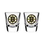 NHL Boston Bruins Shot Glass, 2-Pack