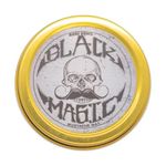 THE VINTAGE GROOMING CO. Black Magic Mustache Wax | Bare Bones | Hide Grey Hair In Beard Or Moustache | Medium Hold 1 oz Tin | No Heat Source Required | Unscented