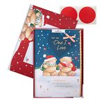 Hallmark Boxed Christmas Card for One I Love - Cute Forever Friends Winter Design, 25575201, Multicoloured