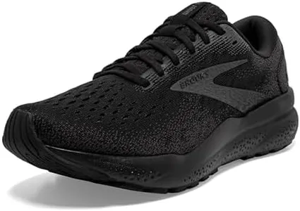 Brooks Men’s Ghost 16 Neutral Running Shoe - Black/Black/Ebony - 12 X-Wide