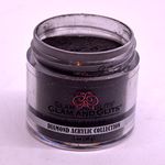 Glam Glits Acrylic Powder 1 oz Black Lace DAC79 by Glam & Glits