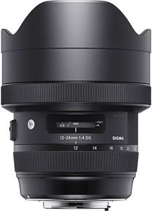 Sigma 4205954 12-24mm f/4.0 DG HSM Art Lens for Canon, Black