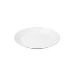 IKEA Tempered Glass Plates (Pack of 6 Pieces, White, 25 cm)