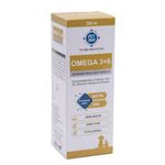 PET360 OMEGA 3+6 Concentrated Salmon Fish Oil for Dogs & Cats with Vitamins & Minerals - 200 ml | Shinier Coat, Itch & Allergy Control | Improves Skin & Hair Health | Nutritional Supplement for Pets