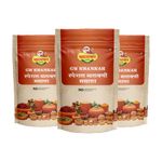 GW Khamkar Special Malvani Masala, Spices, Taste of 90 Years’ Experience, 28 Handpicked Ingredients, Coastal Age-Old Recipe, Zip Lock & Re-usable Pack, 555grams, Pack of 3, (185g Each*3).