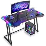 CubiCubi Gaming Desk with LED, 47 I