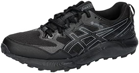 ASICS Mens Gel Sonoma 7 GTX Road Running Shoes, Black Grey, 10 US