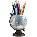 MUAMAX Globe Pen Pencil Holder for 
