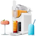 Iceman by Chefman Slush-Ease 68oz Slushie Machine, 48oz Liquid Capacity Frozen Drink Maker & Slushy Machine with 5 Presets and LED Display, Perfect for Frozen Margaritas, Frappes, Smoothies & Shakes