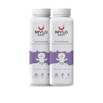 Mylo Care Talc-Free Baby Powder with Corn Starch | Made Safe Australia Certified | Absorbs Extra Oil, Relieves Itchiness & Softens Skin | Safe for All Skin Types (100g (Pack of 2))