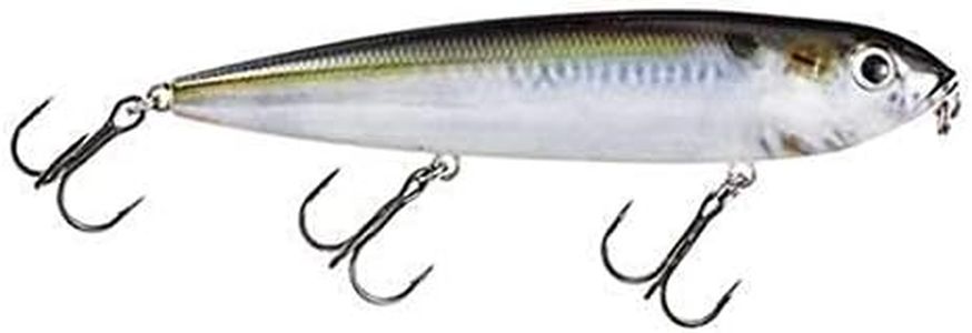 Strike King Lures HCKVDSD-699 KVD Sexy Dawg Topwater Hard Bait Lure, 4 1/2" Body Length, 3/4 oz, Natural Shad, per 1