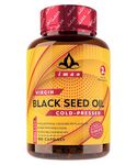 IMAN High Strength Virgin Cold Pressed Black Seed Oil (180 Capsules) | 6X% TQ, Omega 3, 6 & 9 | Non-GMO, Natural & 100% Pure | 6 Month Supply | Trusted Brand Since 1995