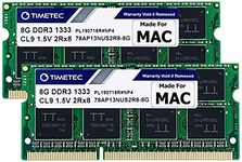 Timetec Hynix IC compatible with Apple 16GB Kit (2x8GB) DDR3 1333MHz PC3-10600 SODIMM Memory Upgrade For selected MacBook Pro/iMac/Mac Mini/Server