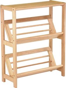 Winsome Wood 2-Tier Bookshelf Natural