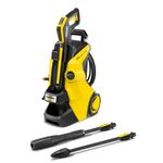 Kärcher K 5 Power Control Pressure Washer, pressure: max. 145 bar, flow rate: 500 l/h, area coverage: 40 m²/h, water filter, weight: 13 kg, high-pressure hose and gun, dirt blaster, spray lance