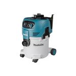 Makita VC3012M 240 V M Class Dust Extractor with Power Take-Off, 30 L Blue/Black