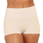 Spanx Everyday Shaping Boyshort - Core Control Shapewear Underwear - Invisible Under Clothes - Seamless Design - No-Show - Soft Nude, X-Large