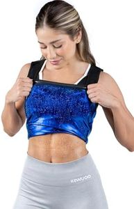Kewlioo Premium Sauna Tank Top For Women, Slimming Sauna Shirt For Women, Sweat Vest for Workouts, Yoga, Fitness Body Shaper, Sauna Suit (Black, XXL-3XL)