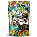 Chocolate Plant Based Protein Powder – 20g Protein for Muscle Building & Weight Management, Powerful Antioxidants, Vegan, Fibre Powder for Gut Health, Handmade in The UK, Delicious Taste