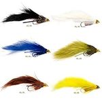 12 Conehead Bunny Muddler with Rubber Leg / Conehead Zuddler Streamer Fly Fishing Flies Assortment | Trout Flies, Bass Flies, Pike Flies