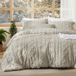 Bedsure Tufted Boho Comforter Set K