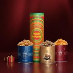 4700BC Pataka Popcorn, 325g (3 Tins: Himalayan Salt Caramel, Nutty Tuxedo Chocolate and Hawaiian BBQ Cheese)