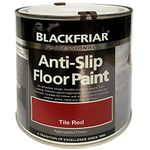 Blackfriar Anti-Slip Floor Paint Indoor or Outdoor 1 Litre Tile Red