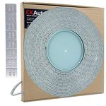 CKAuto 0.25oz, Grey, Adhesive Stick on Roll Wheel Weights, 5 kgs/ 11 lb/Roll, 715pcs