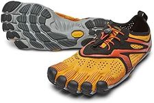 Vibram Men's FiveFingers V- Run Shoe, Golden/Yellow/Black, 43 EU / 9.5-10 US