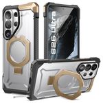 SUPCASE for Samsung Galaxy S26 Ultra Case with Kickstand (Unicorn Beetle Grip), [Wireless Charging Compatible] [Military-Grade Protection] Heavy-Duty Magnetic Phone Case for S26 Ultra 6.9 Inch,Desert