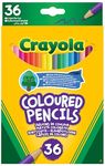 CRAYOLA Colouring Pencils - Assorted Colours (Pack of 36) | A Must-Have for All Kids Arts & Crafts Sets | Ideal for Kids Aged 3+