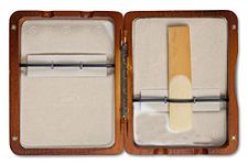 Gewa 751015 Alto Saxophone Case for 6 Reeds, Red Brown