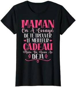 Maman Cadeau Fête Des Mères Personnalisé T-Shirt
