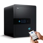 Ozone Large Wi-Fi, Biometric, Fingerprint Safe 4 in 1 Unlocking Way, Touch Keypad User Pin Password Access, Safety Locker, Tijori For Home, Office, Cash, Jewellery and Documents (45 Litres)