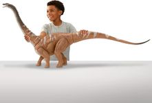 Mattel Jurassic World Legacy Collection Dinosaur, Large & Posable Diplodocus Toy with Physical & Digital Play