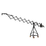 Proaim Powermatic Scissor 17ft Telescopic Camera Jib Crane for 3-Axis Camera Gimbals. Payload up to 15kg/33lb. for Video & Fim Productions (JB-SCSR-00)