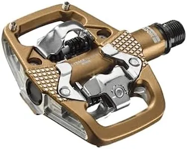 LOOK Cycle - X-Track En-Rage Plus MTB Pedals - Bronze - Standard SPD Mechanism Compatible - Ultra Strong Forged Aluminum Body - Large Contact Surfaces - Ideal Enduro Bike Pedals