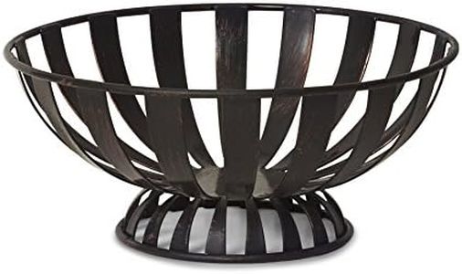 Spectrum Diversified Stripe Fruit Bowl, 1 EA, Oil Rubbed Bronze