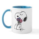 CafePress Springtime Snoopy Mug 11 oz (325 ml) Ceramic Coffee Mug