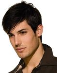 INAAYA Men Short Wig, Synthetic Full Head Wig For Men With Free 1 Wig Cap Natural Looking Hair Wig for Daily Use (Black)