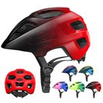 Kids Helmet, RaMokey Kids Bike Helmet for Boys Girls, Cycle Helmet with Visor for Kids 4-13, Childrens Bike Helmet Bicycle Cycling Helmet Kids (48-56CM)