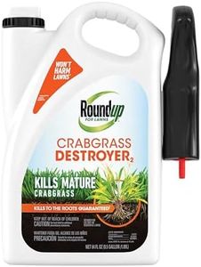 Roundup for Lawns Crabgrass Destroyer2, Tough Weed Killer, Kills Crabgrass, Foxtail, Goosegrass, Ready-to-Use, 64 oz.
