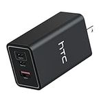 HTC 65W USB C Wall Charger, 3 Ports