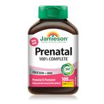 Jamieson Prenatal Multivitamin 100Caplets, (Package May Vary)