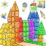 60 PCS Magnetic Building Tiles Kids