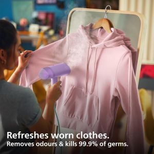 Philips 3000 Handheld Garment Steamer – Purple