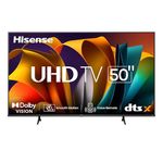 Hisense 50A68N - 50 inch Smart Ultra HD 4K Dolby Vision HDR10 Google TV with Bluetooth, Voice Remote (Canada Model) 2024 NEW